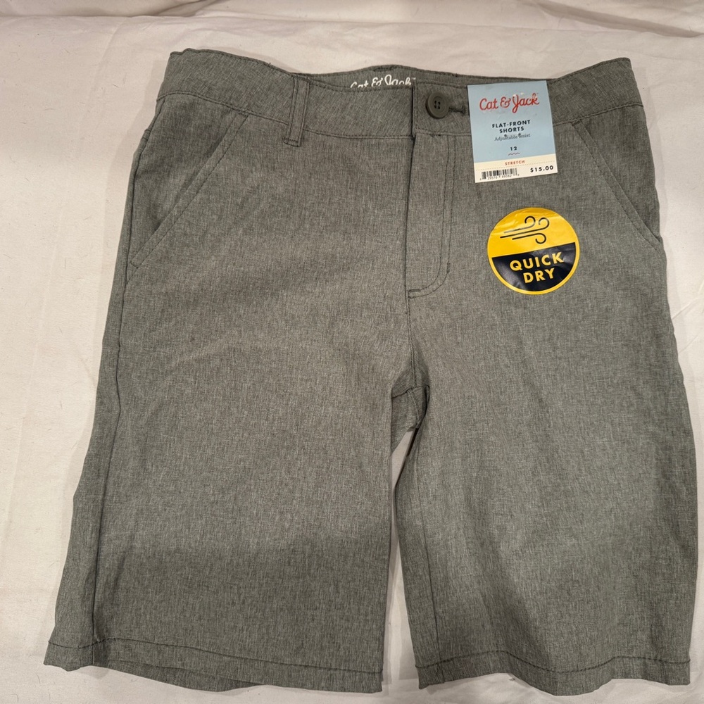Cat & Jack Kids Gray Quick Dry Shorts